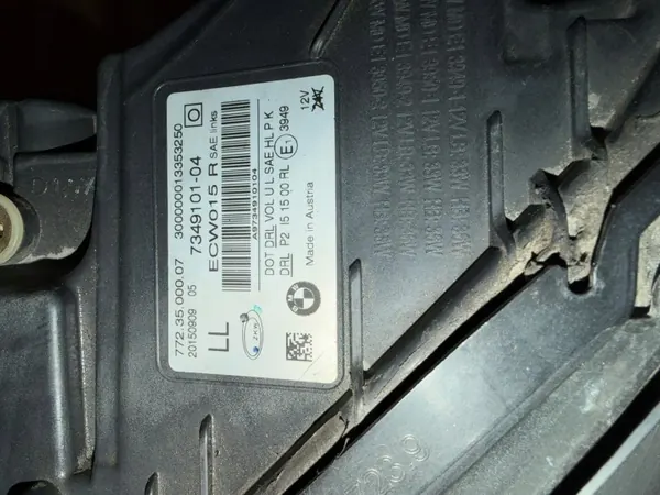 OEM 7465591-01 Linker Frontscheinwerfer für BMW 7 G11 G12 image 6