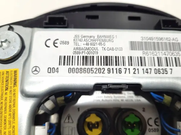 Airbag Mercedes W164 OEM 0008605202 - Usado image 5