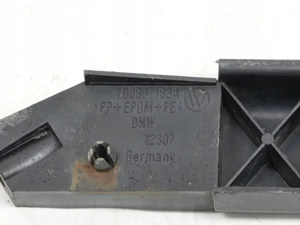 VW T4 96-03 Deslizamento de montagem do para-choque dianteiro esquerdo 7D0807183A image 4