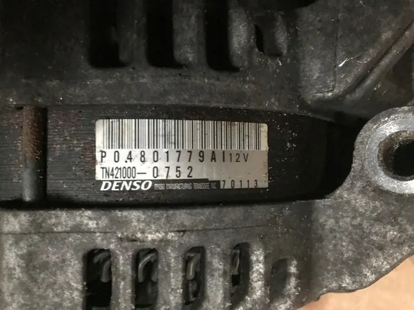 Alternador Dodge Durango 3.6 OEM P04801779AI image 2