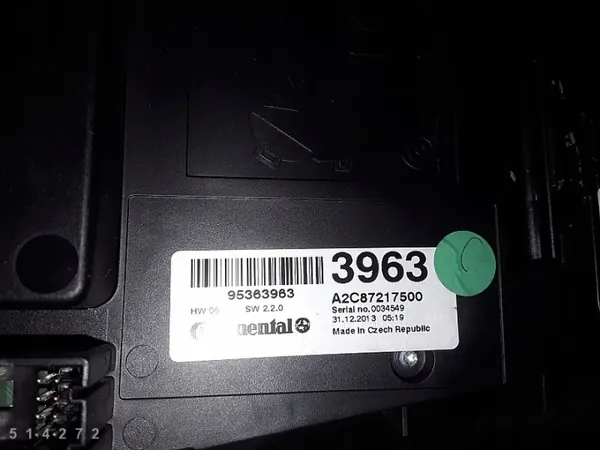 Module climatisation Opel Mokka OEM a2c87217500 image 4