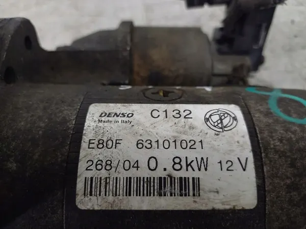Motor de arranque Fiat Panda II 1.1 8V OEM E80F63101021 DENSO image 7