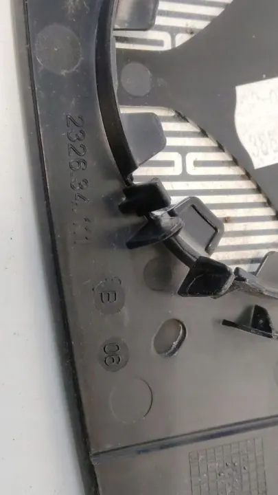 BMW Lämmitetty Peili-Insertti Vasen OEM 232634111 image 3