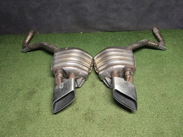 Silenciador Porsche OE OEM 971253351/2 Esquerdo & Direito image 2