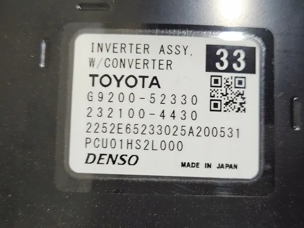 Toyota OEM G9200-52330 Inverter Converter voor Yaris Cross image 5