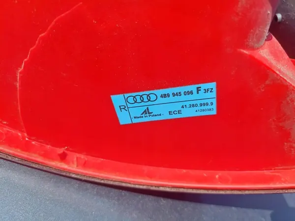 AUDI A6 C5 01-04 Combi Luz Trasera Derecha OEM image 6