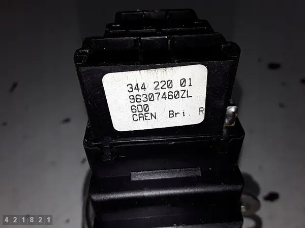 Brytare Peugeot 206 2001 96307460ZL image 4