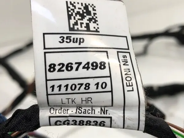 Rechts Achterdeur Bekabeling BMW G30 9841292 image 4