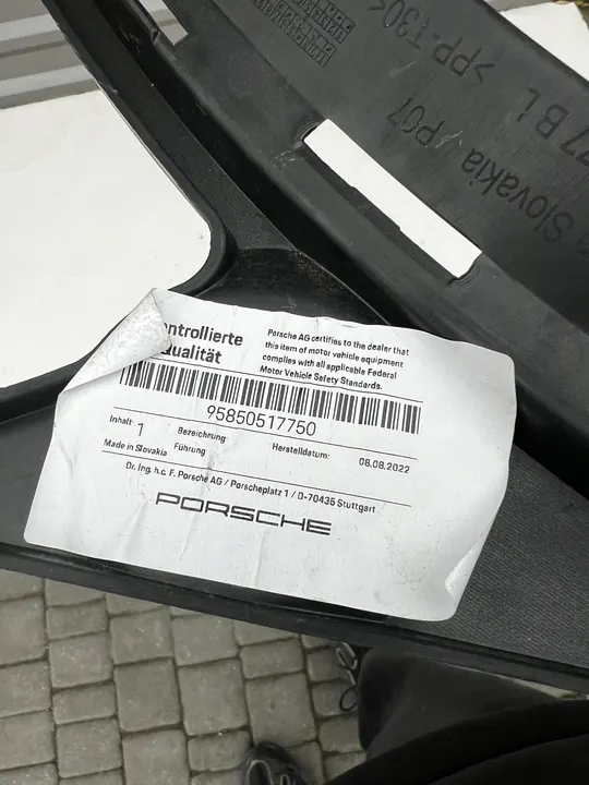 Suporte de Para-choque Frontal Esquerdo Porsche OE image 3