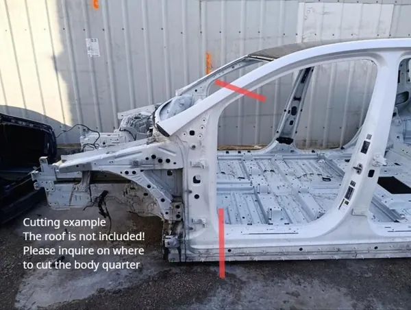 Vorderer linker Kotflügel Mercedes-Benz EQS SUV 2023 OEM A296626050 image 2