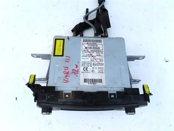 Toyota GPS-navigering OEM 86140-0D020 - Begagnad image 3