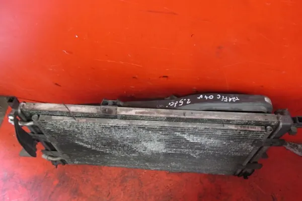 TRAFIC 2 II VIVARO A PRIMASTAR 2.5 DCI Conjunto Radiador Ventilador OEM image 8