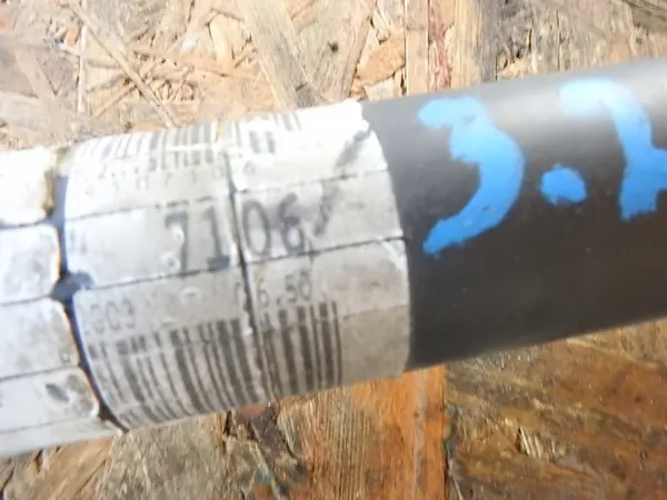 Framdrivningsaxel Mercedes W211 3.2 V6 4x4 OEM A2114106306 image 9