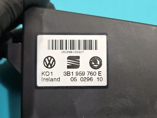 Sätesmodulkontroller Skoda Superb I 3B1959760E image 3