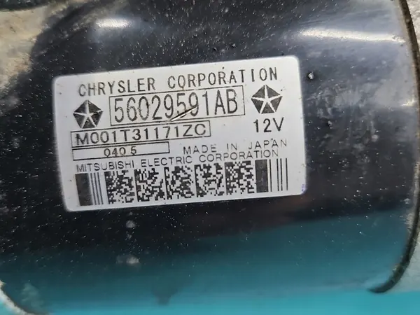 Motor de arranque Fiat Freemont 2.0 JTD 56029591AB image 5