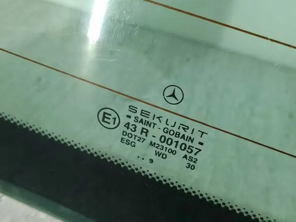 Vidro de porta-traseira Mercedes Classe C W202 OEM 43R-001057 image 6