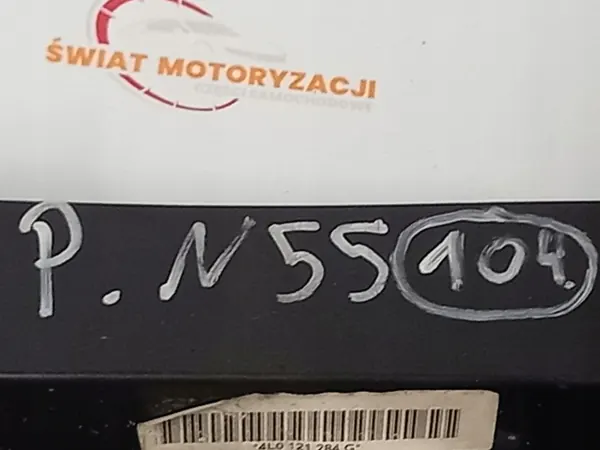 Conduto de ar intercooler Audi Q7 4L OEM 4L0121284G image 7