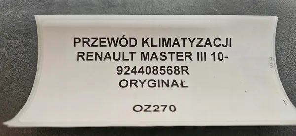 Ilmastointiletkut Renault Master III 2.3 DCI OEM 924408568R image 4