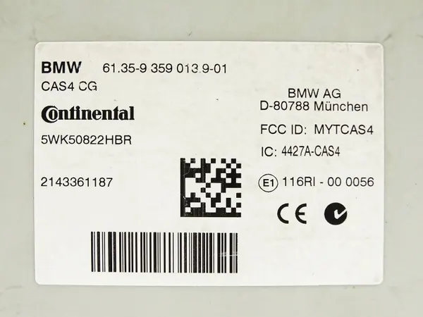 Module de commande BMW OE 9359013 pour Série 5 F10/F11 image 5