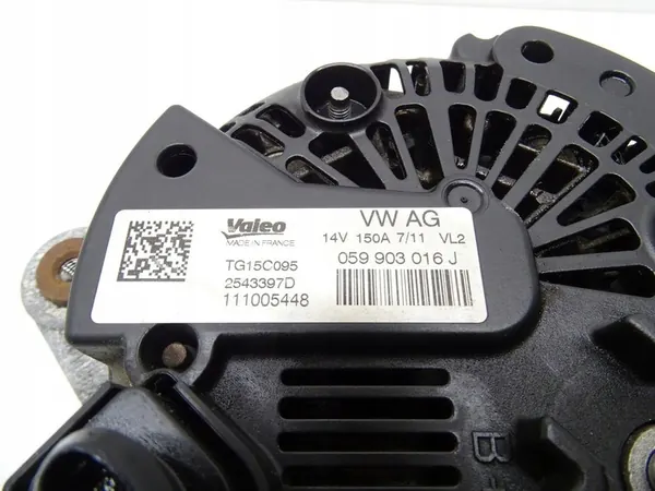 Vaihtovirtageneraattori 150A CCW 3.0 TDI Audi A4 B8 A5 8T 059903016J image 6