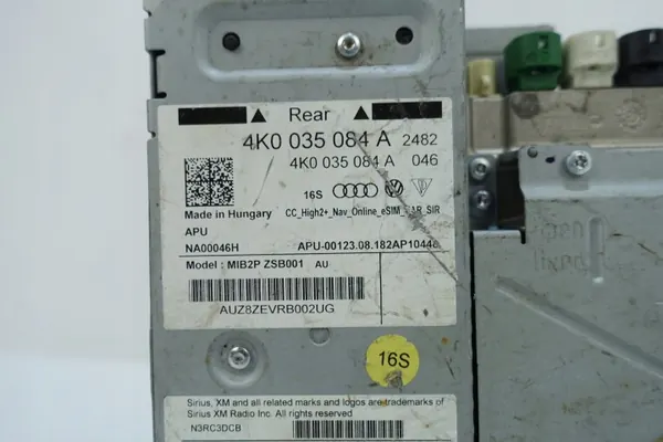 Módulo Navegação Audi MIB2 OEM 4K0035084A image 8