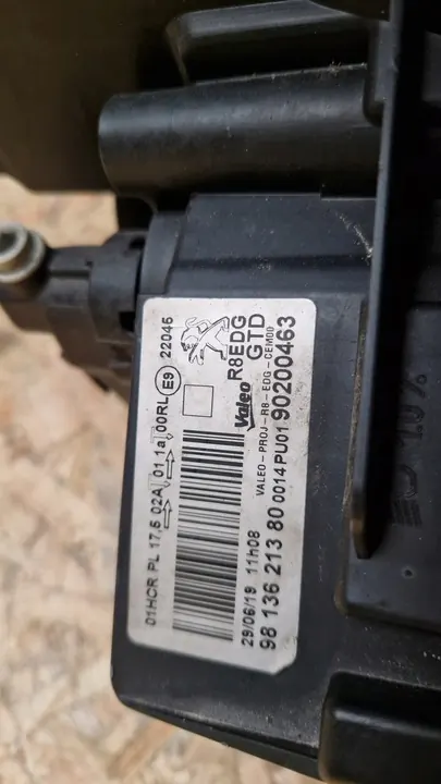 Linker koplamp Peugeot 508 II OE 9813621380 image 10