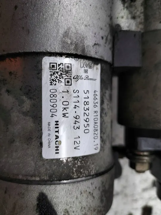 Startmotor 51832950 1.4 Fiat Bravo II (2007-2014) image 2