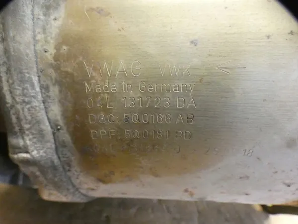 Catalisador DPF OEM 04L131723DA para VW Passat B8 image 4