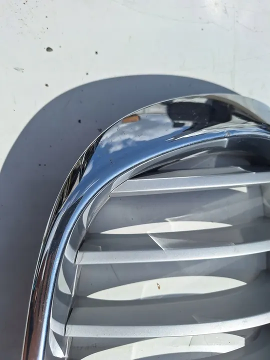 BMW X3 F25 Grill Right Left Center Chrome Satin OEM image 3