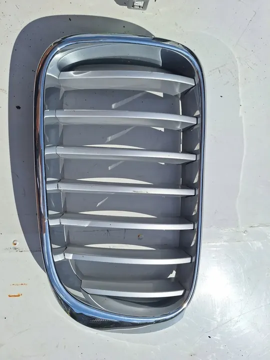 BMW X3 F25 Grill Right Left Center Chrome Satin OEM image 6