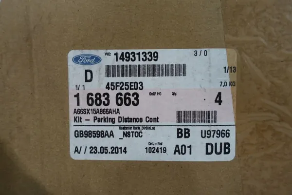 FORD A66SX15A866AHA PDC-kabeltråd - Begagnad image 7