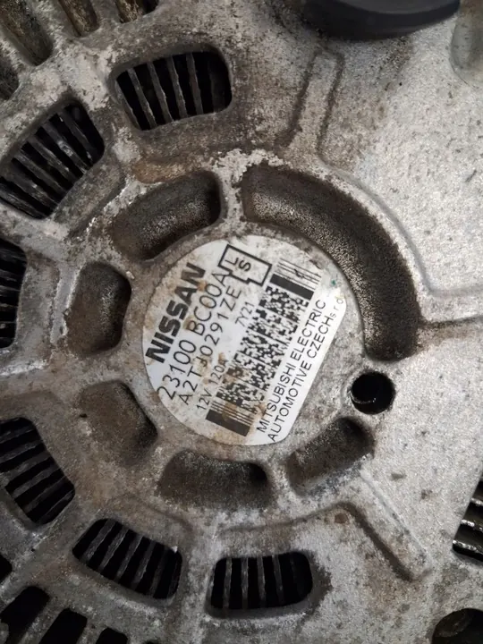 NISSAN QASHQAI J10 Vaihtovirtageneraattori 23100BC00A image 4