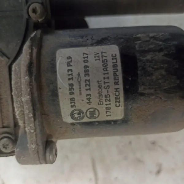 Skoda Fabia III vindrutetorkarmekanism OEM 5JB955113PL image 4