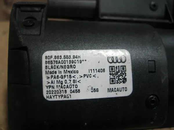 OEM 80F86355394horgblack Audi Q5 Sportback Cortina Maletero image 8