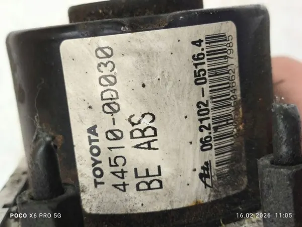 ABS-pump Fram Toyota Yaris II OEM 445100D030 image 5
