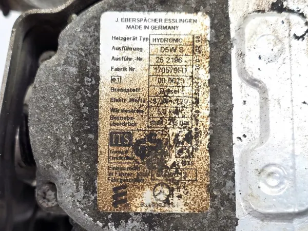 OEM 6398300361 Webasto parkeerverwarming voor Vito Viano image 8