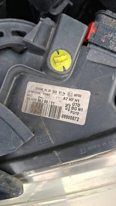 Peugeot 207 Vasen Etuvalo OEM 9649986280 image 3