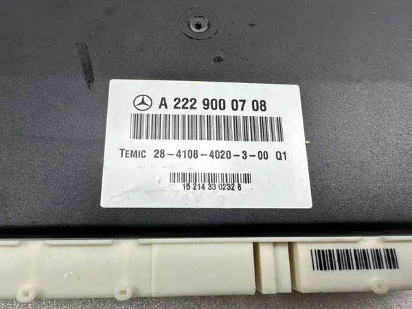 Módulo suspensión neumática Mercedes W222 A2229000708 image 3