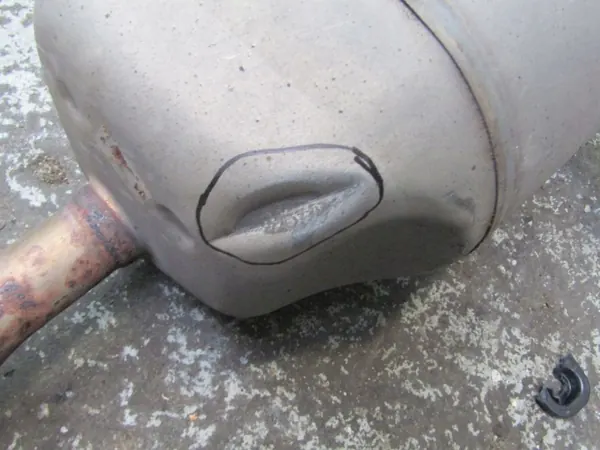 KIA PICANTO III 1.0 24R OEM Uitlaatdemper image 4
