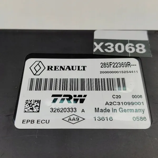 Module de frein à main OEM 285F22369R pour Renault image 4
