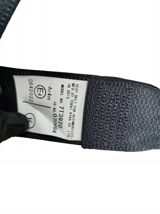 Turvavyö oikea taka OEM 7T3920 Toyotalle image 3