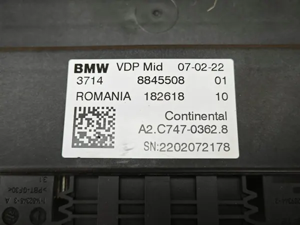 Ophangingregelmodule OEM 8845508 BMW G26 G20 G01 image 4