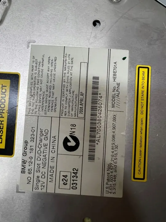 Gebrauchter BMW DVD-Wechsler OEM 9 181 323 image 5