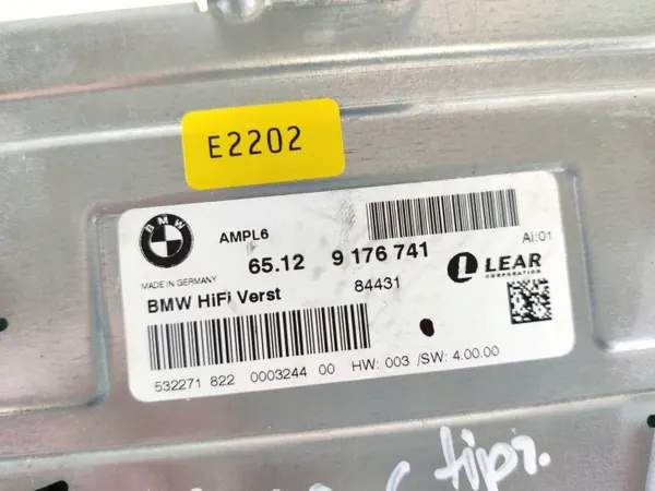 BMW 7 F01 HIFI-förstärkare OEM 9176741 - Begagnad image 3