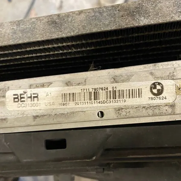 Conjunto de radiadores BMW X5 F15 7807624 56057110 9239992 image 6