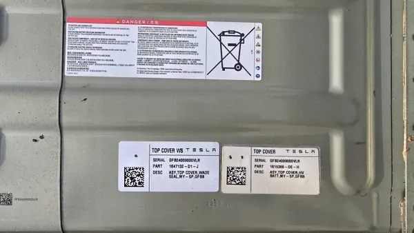 Batterie Tesla Model Y 1733002-D0-D, 75 Ah image 7