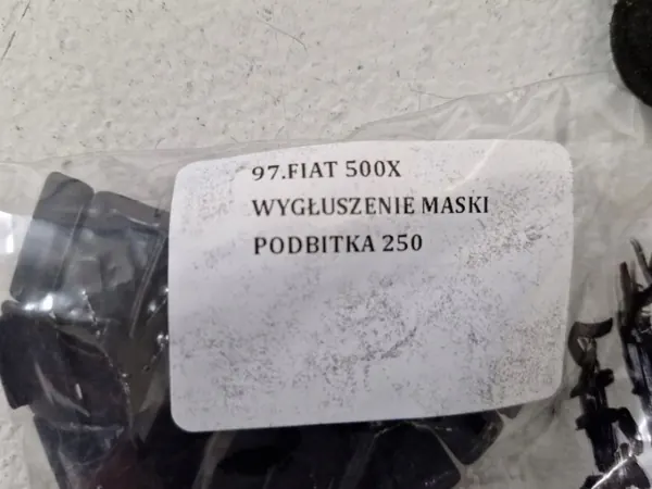 Isolation de capot Fiat 500X OEM HG6F5FGHUJI image 4
