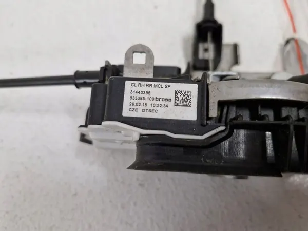 HINTERE RECHTE TÜRSCHLOSS VOLVO V40 II 2 31440398 image 4