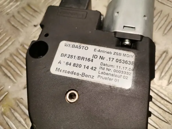 Mercedes-Benz ML W164 Schiebedachmotor OEM 1648201442 image 4