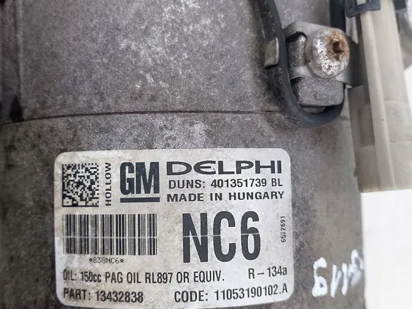 Ilmastointikompressori Opel Zafira B 1.8 image 4